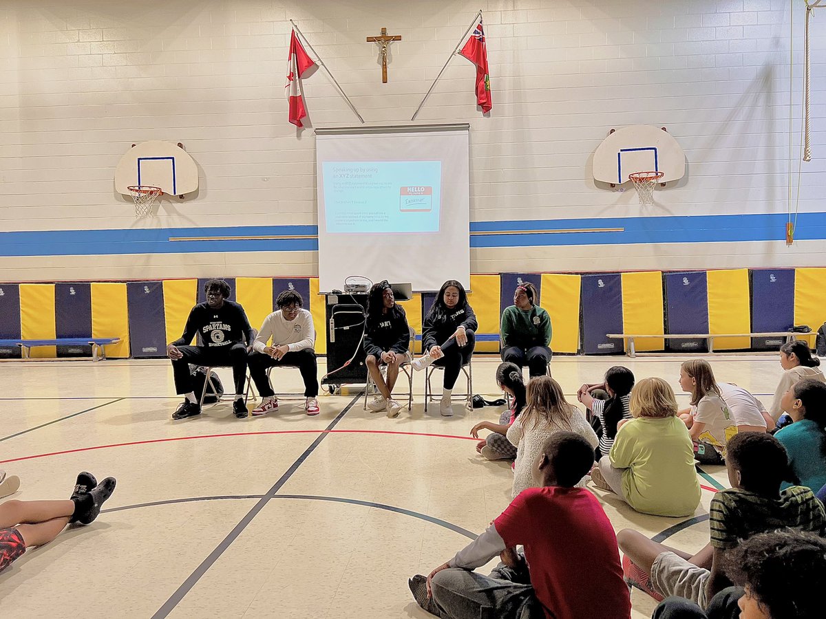 aidookj1's tweet photo. Thank you to the @StAnneGators for allowing the #MTS #BSA into the school today to speak to the grade 4-6 on racism and diversity. Thank you to Principal JB for the leadership #BeTheDifference https://t.co/05Sm69rHyf