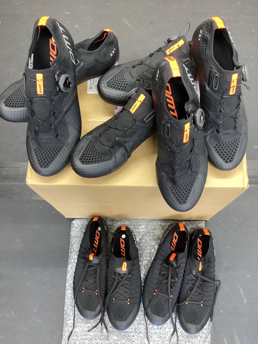 haomicycle's tweet image. 6/13 木曜日　☀️☁️
こんにちは
暑い1日になります
今日はオンライン説明会からスタートでした♪
今日も1日よろしくお願いいたします🙇

今日から日曜日までですが、DMTCycling  shoes
★KR1 :40、40.5、41  ★KRSL :40.5、41

日曜日までですが試着できます！

#DMTCycling