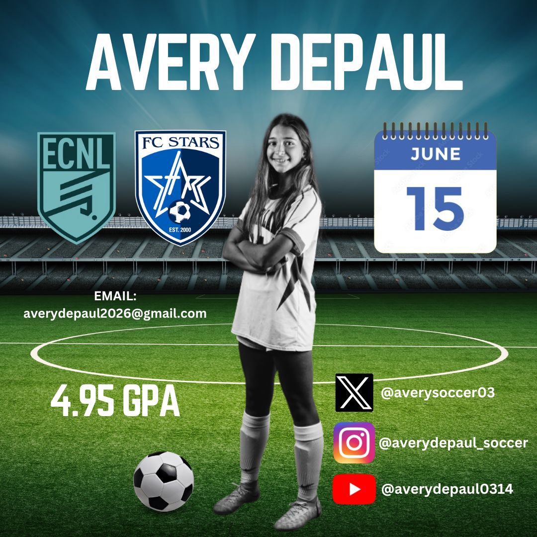 Looking forward to June 15th!!

<a href="/starsofma/">FC Stars</a> 
<a href="/ECNLgirls/">ECNL Girls</a> 
<a href="/ImYouthSoccer/">ECNL/GA/Recruiting/College Soccer</a> 
<a href="/ImCollegeSoccer/">College Soccer Truth ™</a> 
@SoccerMomInt