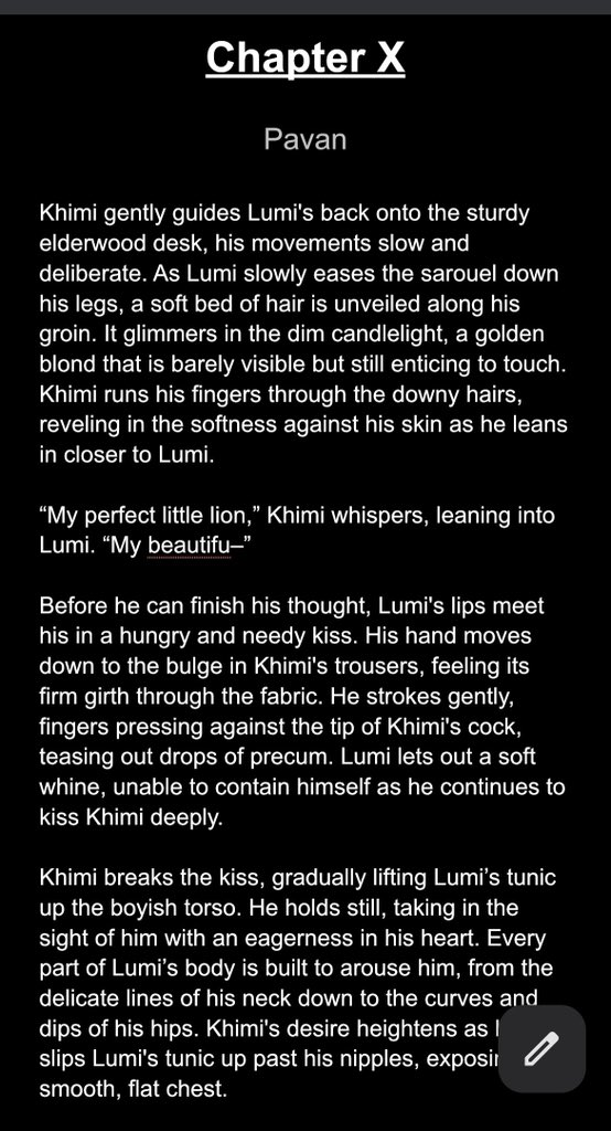 MeteorKittens's tweet photo. I don’t even think I can write one damn chapter without them having sex or touching intimately. 😂😭

But sex is their love language. https://t.co/SvhSxUL4m6