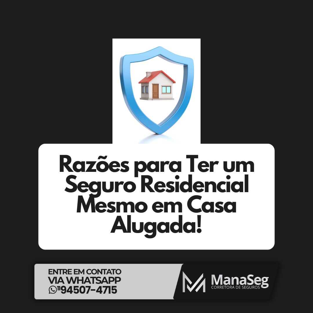 ManasegS's tweet photo. **Proteja seu lar, mesmo alugado! 🏡🔒** Com o seguro residencial da Manaseg, você tem proteção contra incêndios, roubos, danos elétricos e assistência 24h. Faça sua cotação agora!

🌐 [https://t.co/MYTZ2y44fg](https://t.co/MYTZ2y44fg)
📲 (11) 94507-4715

#ManasegSeguros #Seguro https://t.co/KBL8GwKz25