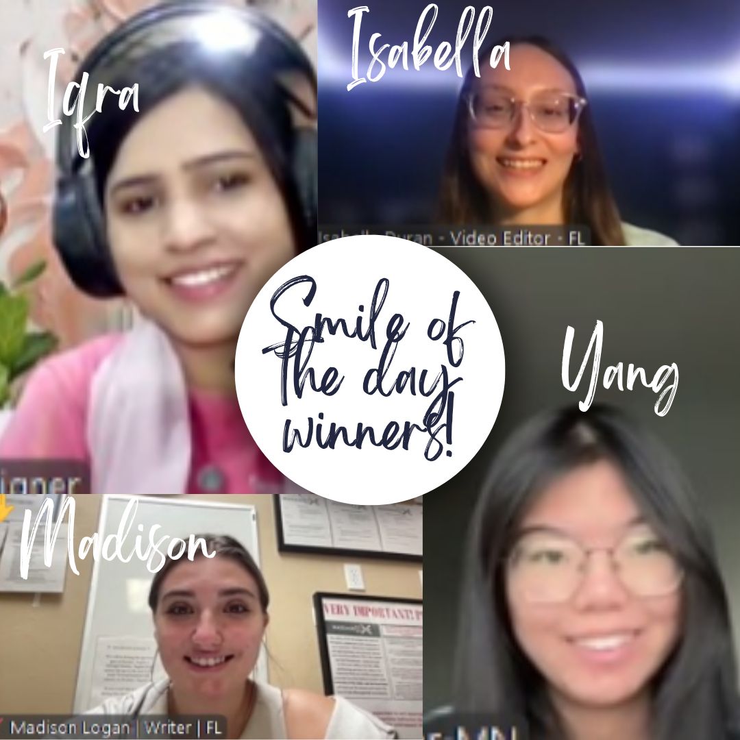 rsquaremediany's tweet photo. Today's champions have been crowned! 🏆✨ A huge congratulations to the smile of the day contest winners from today's meeting at the innovation lab. Your exceptional achievements and contributions are truly inspiring! #MirrorMirrorOnTheWall #MakeThingsPossible #TheInnovationLab https://t.co/J8iBdP5NID