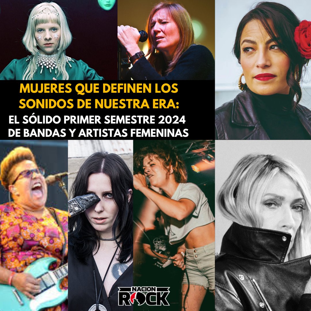 Este 2024 ha sido un año sólido en lanzamientos y nueva música, y además un año donde las mujeres siguen produciendo grandes álbumes y singles. Destacamos varias de ellas-consagradas y nuevas-que se han lucido este primer semestre: nacionrock.com/mujeres-que-de…