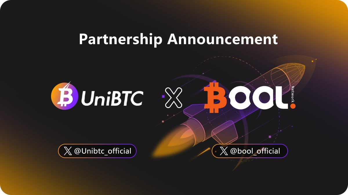 Unibtc_official's tweet photo. We're thrilled to announce our partnership with @bool_official🎉

💥#BoolNetwork is a permissionless, decentralized, and secure Bitcoin verification layer that aims, within the premise of not altering Bitcoin's consensus, to securely decentralize the expansion of the #Bitcoin network. 

Stay tuned for more updates!🚀
