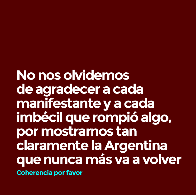 Coherencia Por Favor tweet media