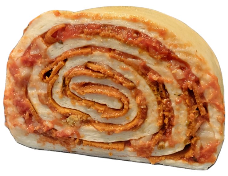 garbagekidvegan's tweet photo. All vegan Pepperoni roll is the move. https://t.co/1F1EAueKdl