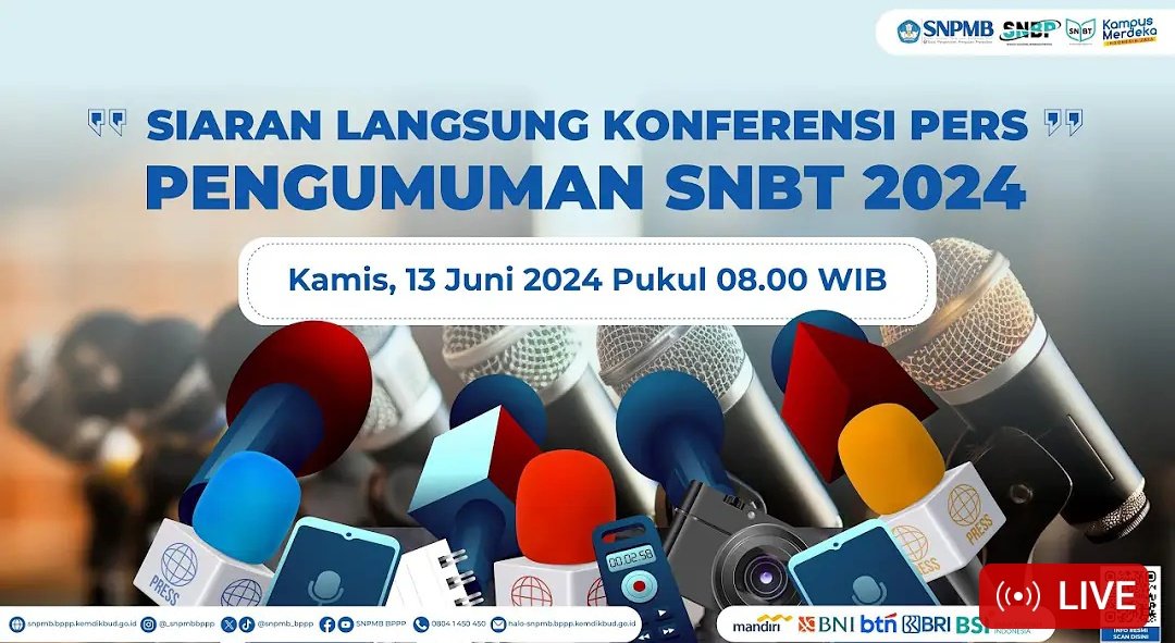uranays's tweet photo. ✏️ RANGKUMAN KONFERENSI PERS SNBT 2024 https://t.co/tqCa0V0K9t