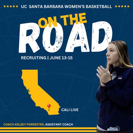 On the lookout for future Gauchos👀
💛💙 #guachofamily 
<a href="/UCSB_WBB/">UC Santa Barbara Women’s Basketball</a>