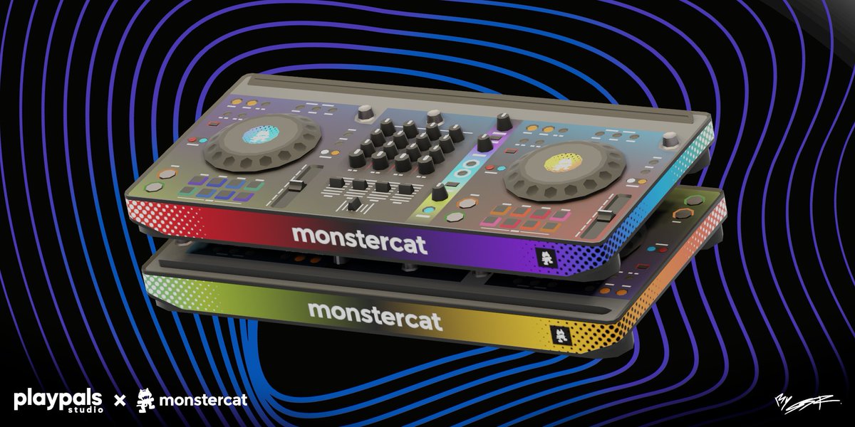 MrSSR_55's tweet image. I'm glad to be part of projects like this 🎛️🎶🐈‍⬛  

Let´s hit the list on DJ Simulator this Friday 14th! #Monstercat, #Roblox, #RobloxDev, #Robloxart