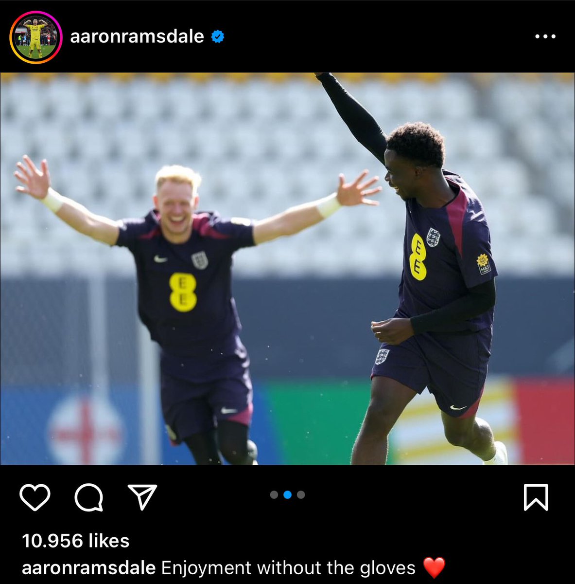 afc8ace's tweet photo. Arteta turning Ramsdale into a sweeper striker next season 🔥 https://t.co/JnjOCUdmt0