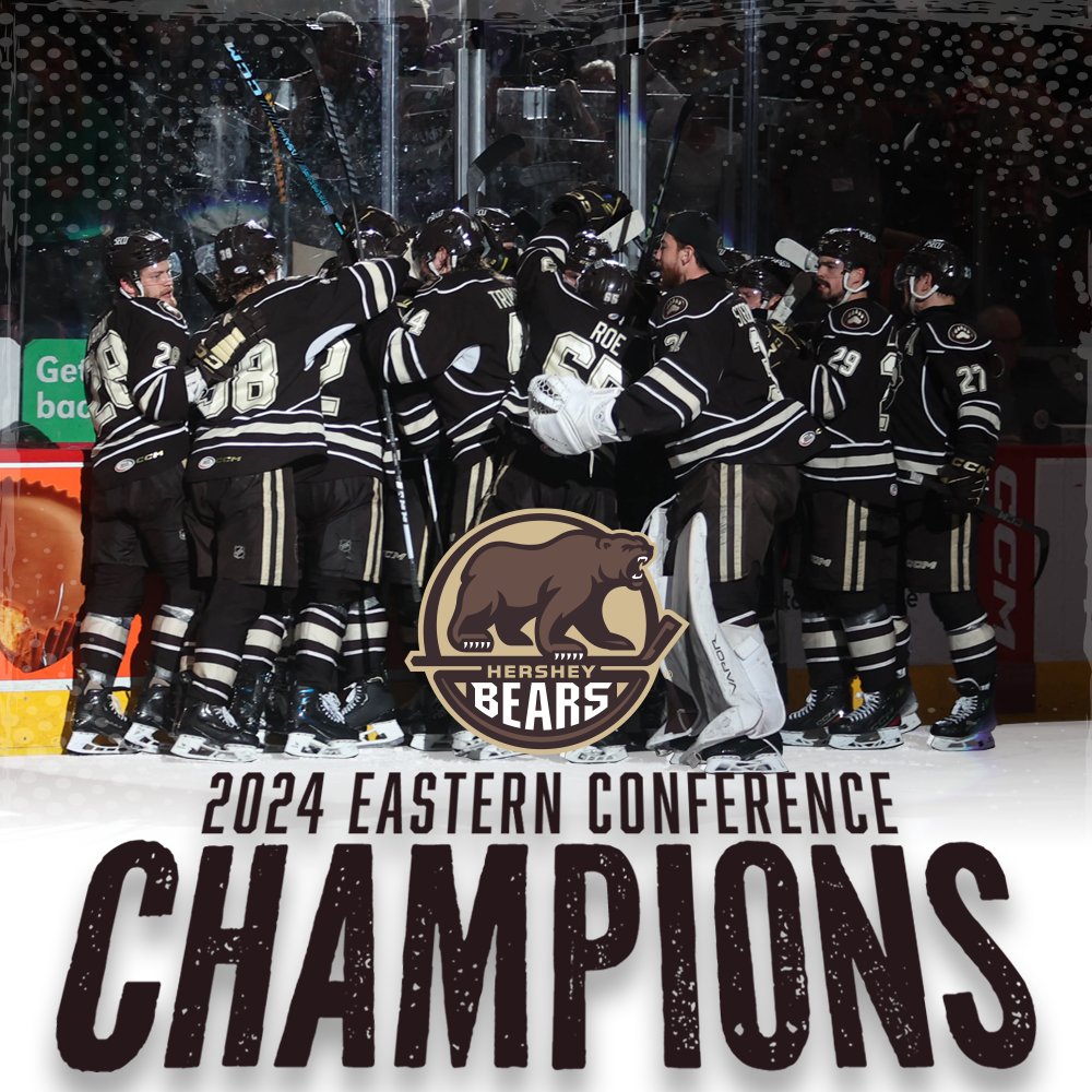 TheHersheyBears's tweet photo. A feather in the cap, but the work is not finished. 

#RepeatTheRoar 🐻 https://t.co/IQonu44sf5
