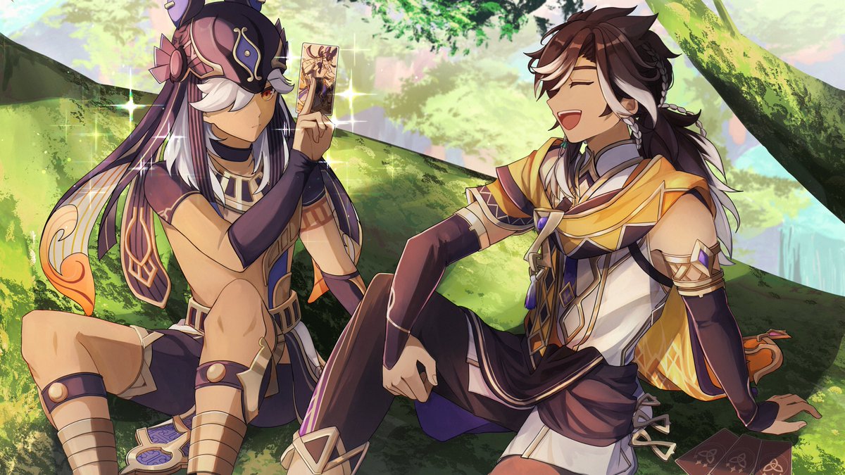 Paimon2theMoon's tweet photo. Credit goes to @403pa, thanks for the nice artwork!

#GenshinImpact #Genshinfanart #GenshinImpact4ꓸ7 https://t.co/ymhpE3Mx4s