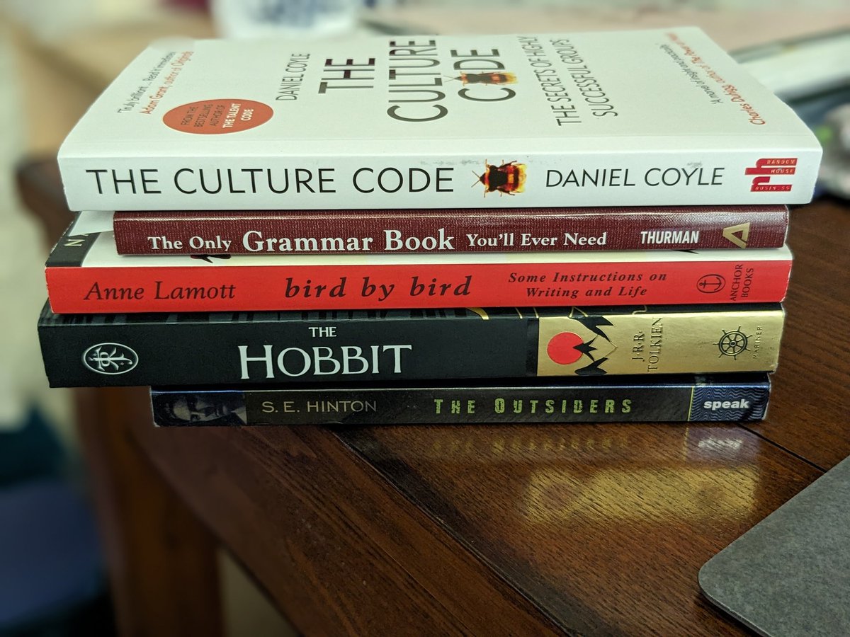 Let the summer reading begin...part personal...part professional