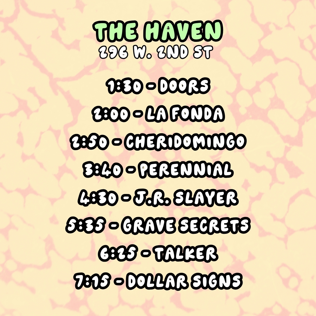 NO EARBUDS! on X: “SET TIMES FOR SATURDAY🙌🚀✨ Tickets are 15