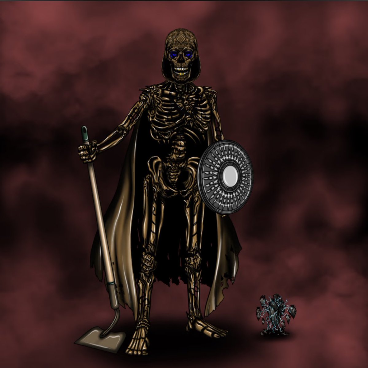 mikecampbelltv's tweet image. Hooded One Common #CryptLegend