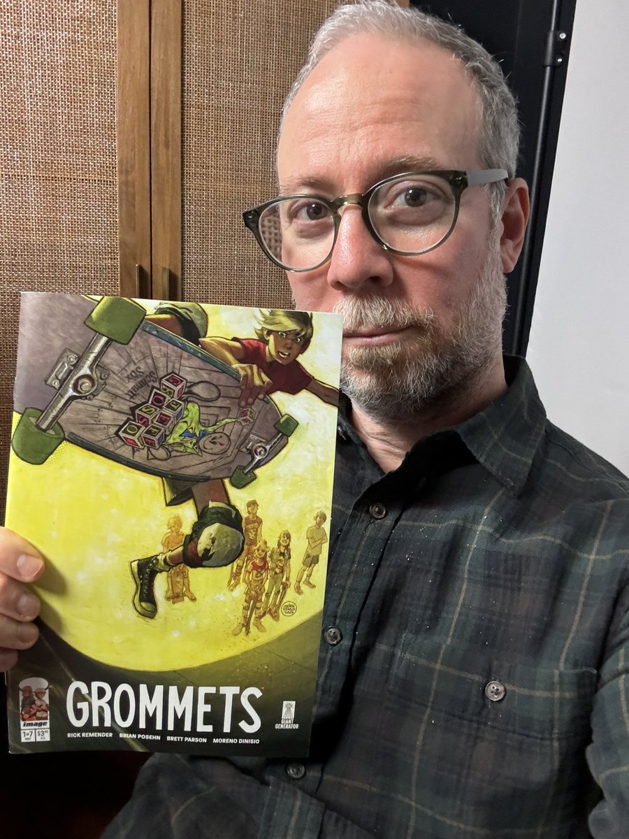 Kevin Sussman (kevsussman on threads) (@kevinsussman) on Twitter photo Hey, <a href="/thebrianposehn/">Brian Posehn</a>, I just happen to have a mint condition Grommets #1 that I might be willing to part with for a very reasonable price. Hey, <a href="/thebrianposehn/">Brian Posehn</a>, I just happen to have a mint condition Grommets #1 that I might be willing to part with for a very reasonable price.