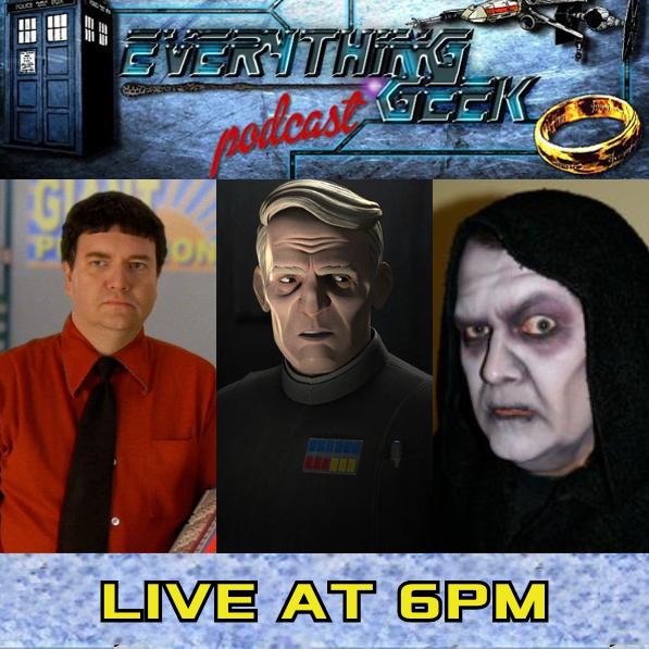 EverythingGeekP's tweet photo. We're LIVE with @TomKonkle: #EverythingGeekPodcast #Geek #Podcast #StarWarsTalesoftheEmpire #StarWars #TalesoftheEmpire #DisneyPlus #Animation #SafetyGeeksSVI #AskGrim #TroubleIsMyBusiness #NoiseintheMiddle
https://t.co/CHPaczBblu https://t.co/kTkNiH5jbX