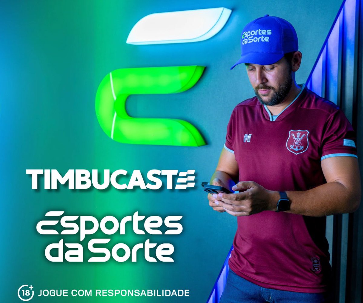 renatorbarros's tweet image. Bora lá! @Timbucast_CNC e @EsportesDaSorte juntos com dicas e novidades sobre o Náutico e o futebol em geral. Cadastre-se no link e faça parte do maior site de entretenimento e diversão do Brasil!
go.aff.esportesdasorte.com/timbucasteds
Esportes da Sorte, é muito mais que bet! 🚀💙🇦🇹