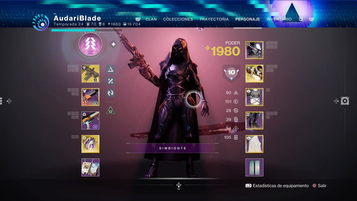 audariblade's tweet photo. Gracias @PobrelokoPSN y @destinygamees por el emblemita tan fardon y tan prismealis que me ha tocado. ❤️❤️❤️ https://t.co/VYbwRk1UTR