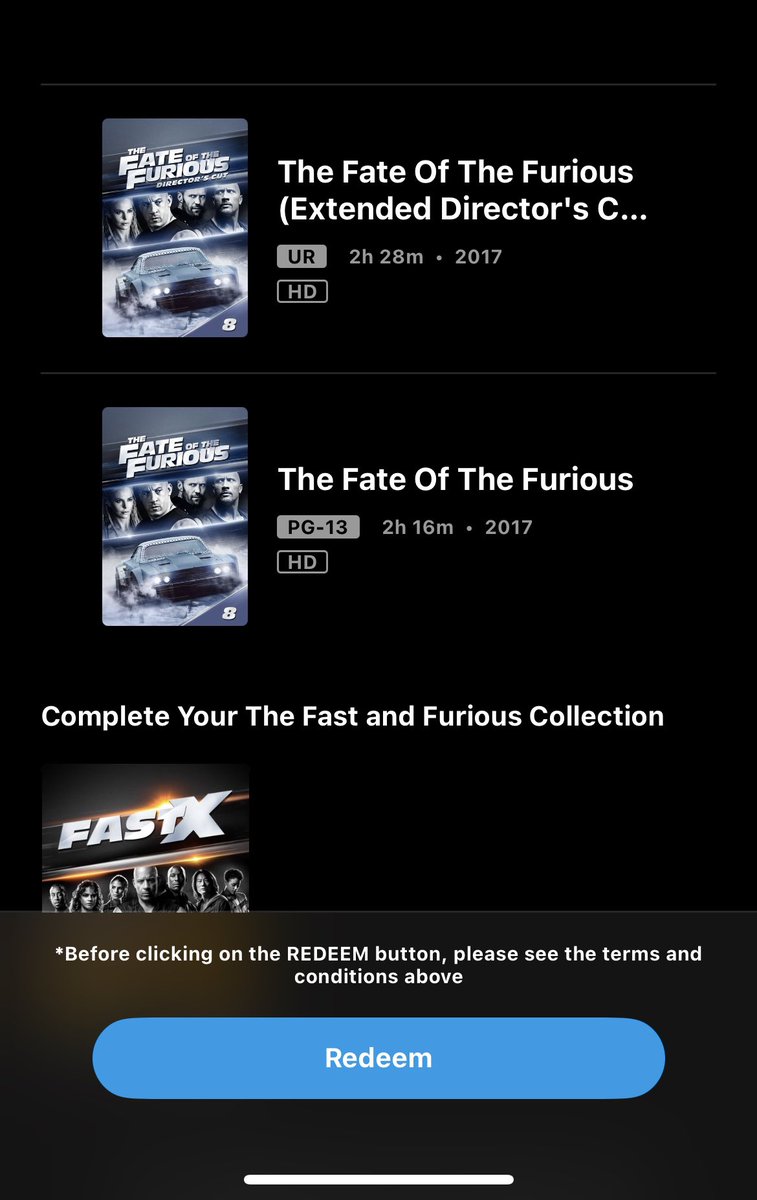 Fate of the furious missing letter

U4TGQXKR?BZQEH06