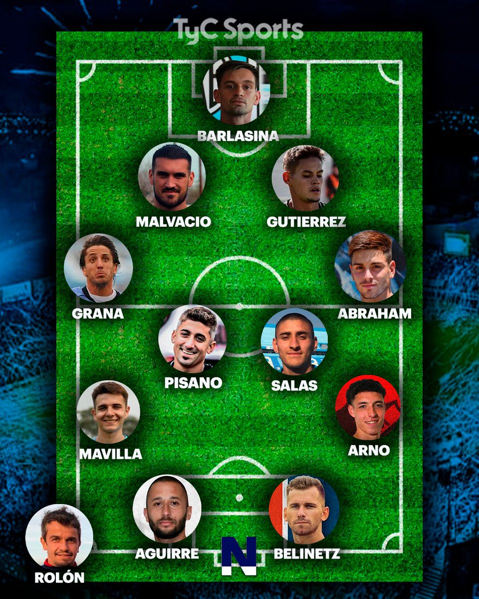 EL MEJOR ONCE DE LA FECHA 1️⃣9️⃣ DEL NACIONAL 😎💯

🦁 W. Barlasina
⚪ H. Grana
🔴 N. Malvacio
🐺 A. Gutierrez
🦁 L. Abraham
⛽ J. Mavilla
⚫ M. Pisano
⚪ J. C. Salas
🍶 J. C. Arno
🐉 E. Aguirre
🐂 O. Belinetz

🔴 DT: M. Rolón

#NacionalEnTyCSports⚽