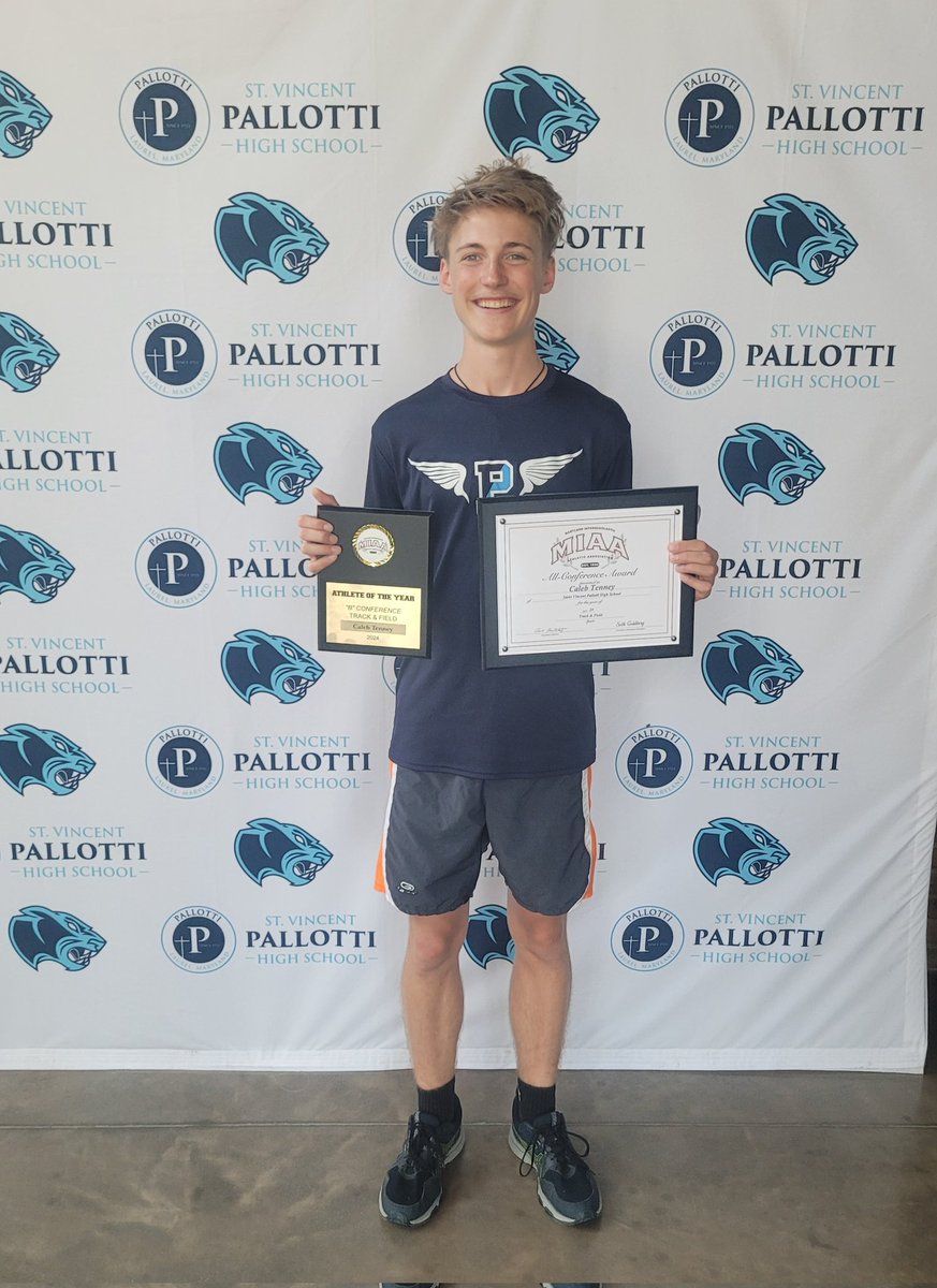 SVPHSAthletics's tweet image. Congratulations to Caleb Tenney for being awarded the 2024 MIAA Athlete of the Year for Track. At the MIAA T&amp;amp;F Championship, he finished 1st in the 800m, 1600m, and 3200m. @Pallotti_HS @PallottiTrack @SunVarsity @WashPostHS @laurelleader @miaasportsnews @miaaathletics #TheSVPway