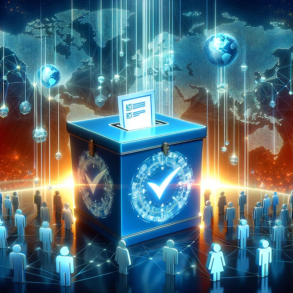 CryFutWorld's tweet photo. Implementing blockchain in elections can significantly reduce the cost of conducting elections while increasing voter participation, especially for those abroad.

#BlockchainVoting
#DigitalDemocracy
#Elections2024
#TechForGood
#SecureVoting https://t.co/eqHqnkk0AF