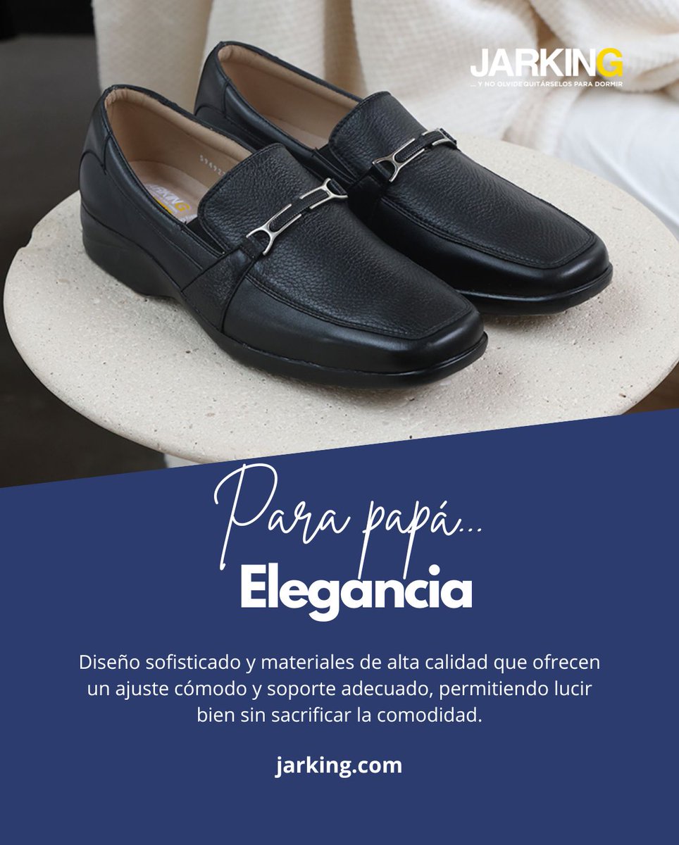 JarkingShoes's tweet photo. ¿Cual estilo de vida representa a tu #Papá? No olvides consetirlo este #DíaDelPadre! 🎁

a) Saludable
b) Elegante
c) Aventurero https://t.co/FZbK1y10ar