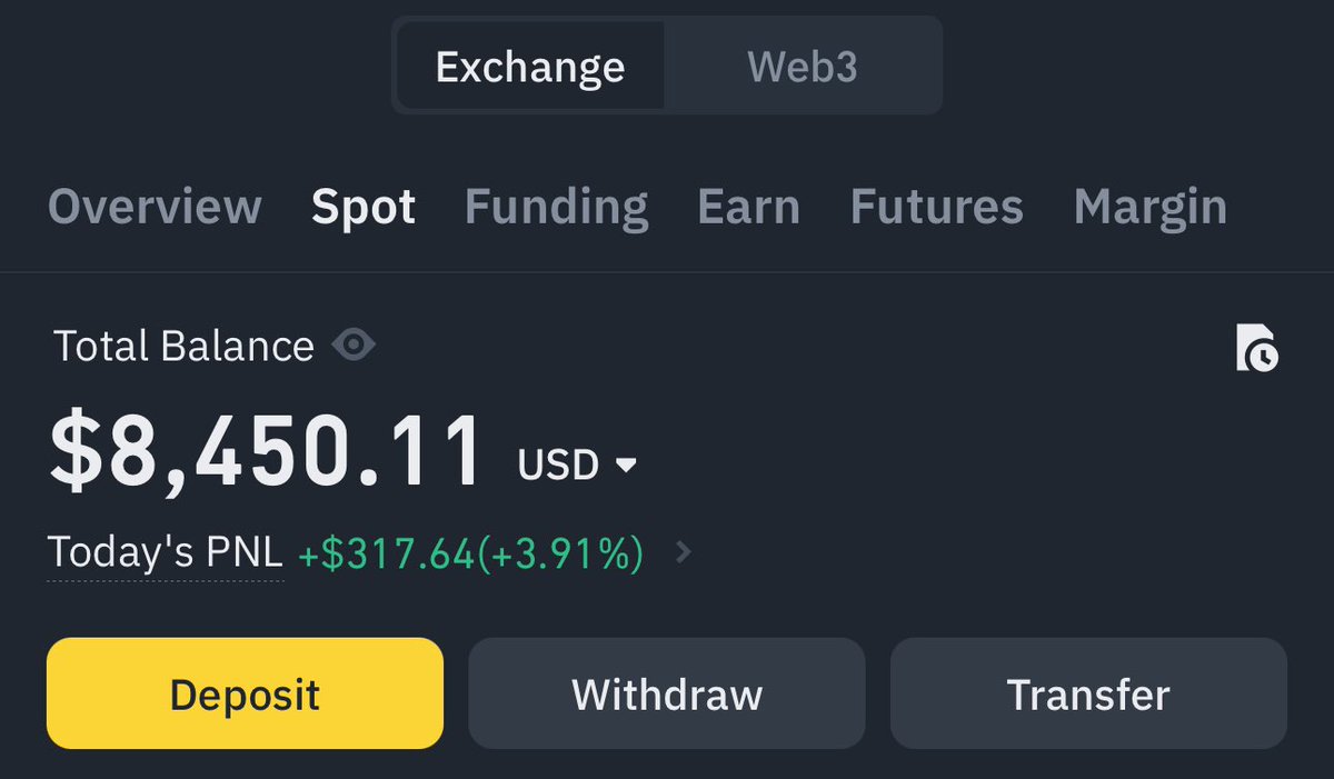 FrancaSignal's tweet image. Profit today. Don’t trade with emotions
Mention that token you want me to buy now . I need to throw in $5k.