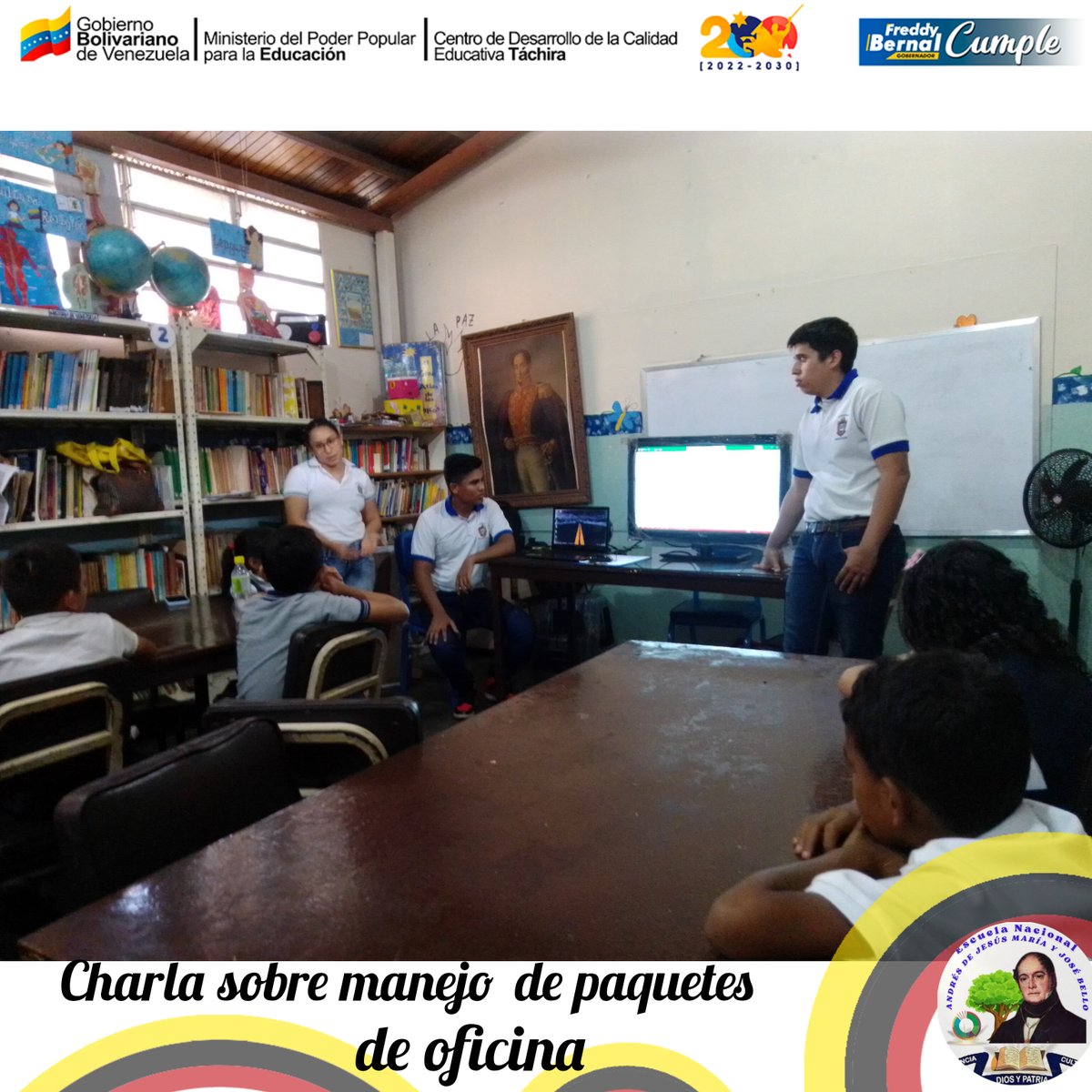 E.N. ANDRES DE JESUS MARIA Y JOSE BELLO🌍 tweet media