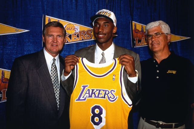 Mourning the loss of #JerryWest: the <a href="/NBA/">NBA</a> Logo and the most integral figure in our <a href="/Lakers/">Los Angeles Lakers</a> history. Aside from @KobeBryant, no sports icon has impacted my life more positively than him. You will be profoundly missed, #MrClutch. Please give a hug to #Kobe for us 😇💔