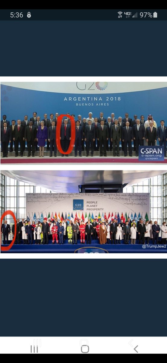 EdIngenito's tweet image. Remember when President Trump was placed Front and Center at G20...and then Biden was placed almost completely out of the picture because he...wait for it....Shit His Pants AGAIN?😂😅🤣😂😅🤣😂😅🤣
Biden will #ShitHimself again in Italy I'll bet ya!!🤗🤣😅😂