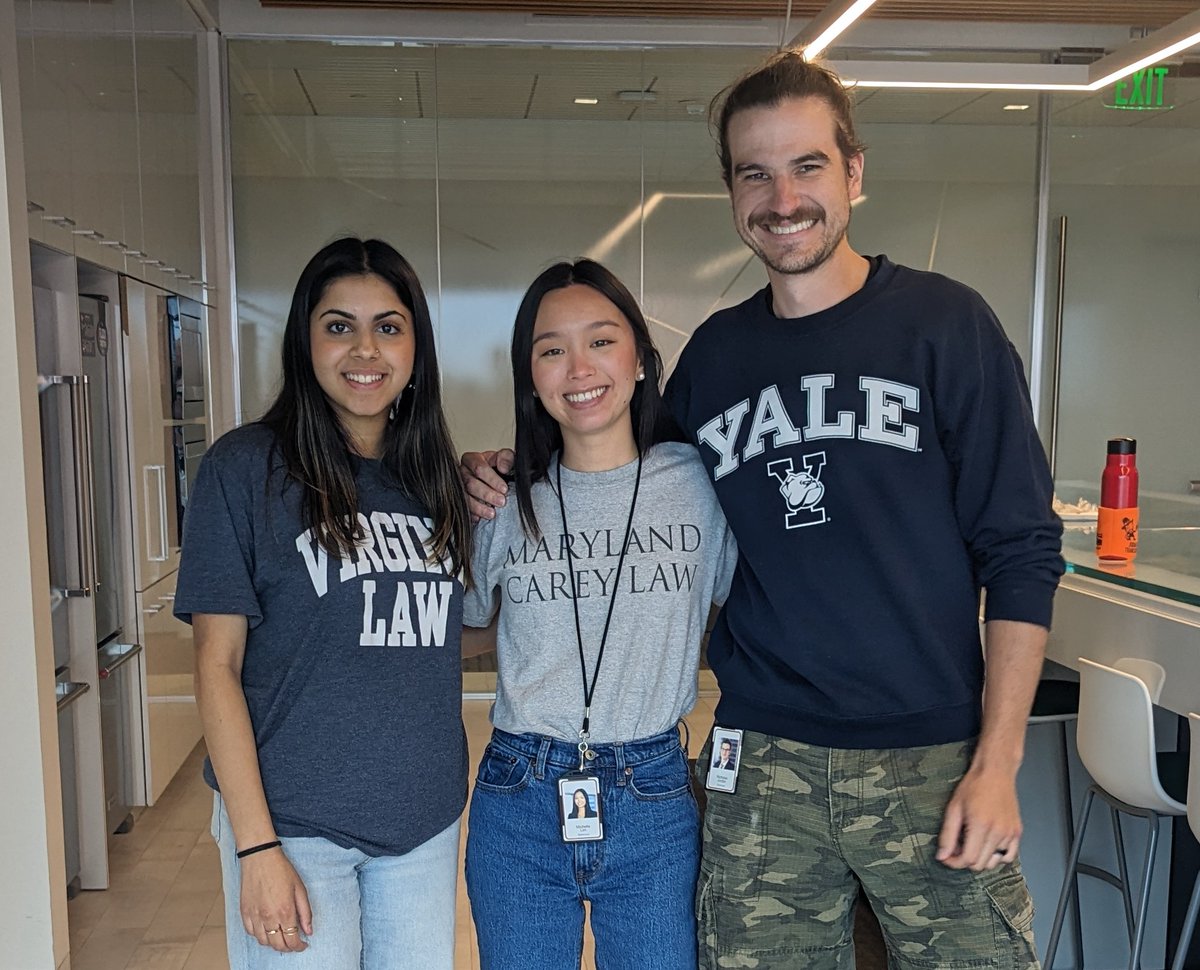 McGuireWoodsLLP's tweet image. Survey says: Honored that McGuireWoods LLP ranked among the top "Dream" firms and firms for most on-campus interview bids in Law360's #SummerAssociate Survey. tinyurl.com/3kmmz2m2 #MWSummer2024