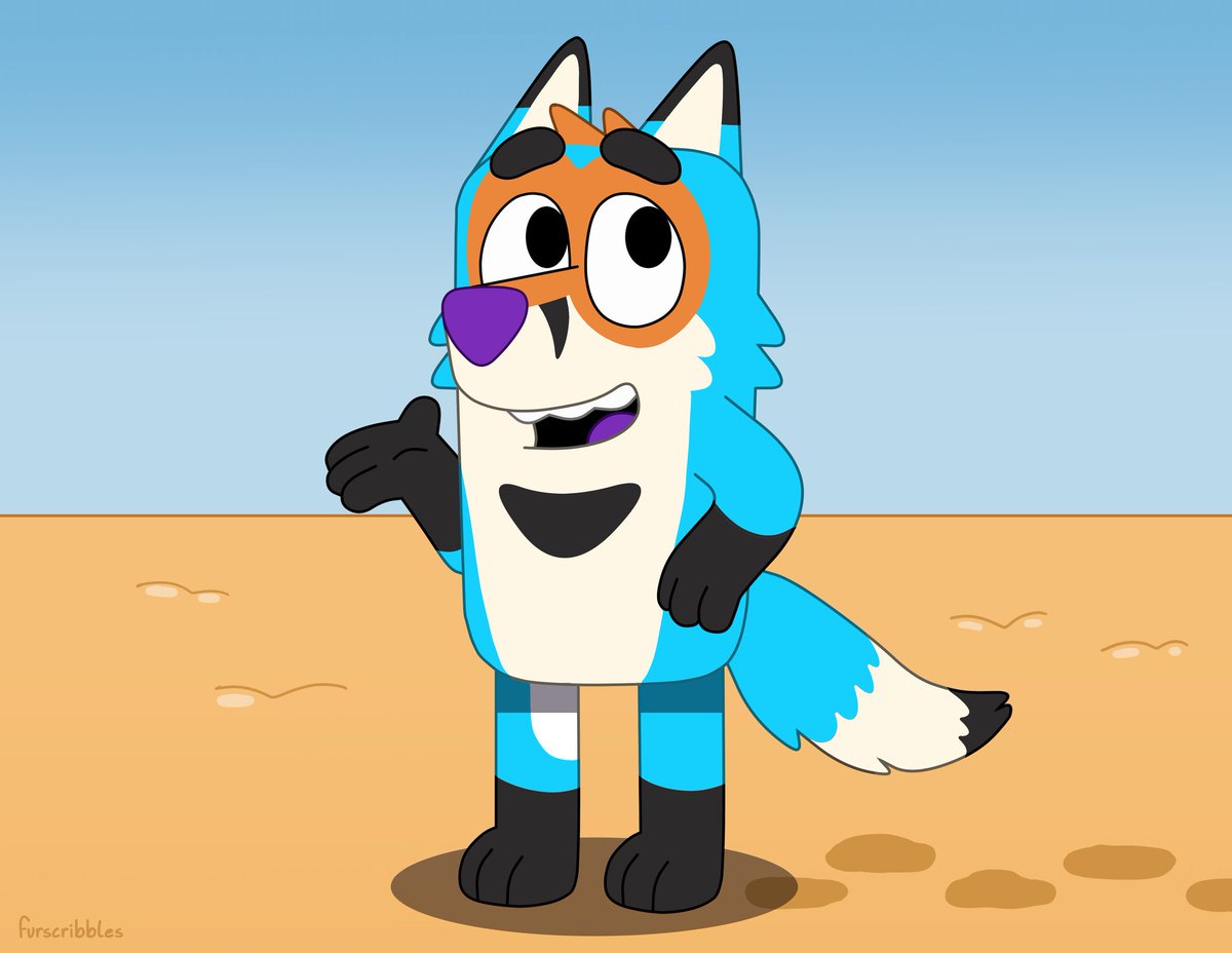 furscribbles's tweet photo. Some bluey commissions I did for @JimDaleFox, @RenniFox, and myself https://t.co/rZafuHSy5Q