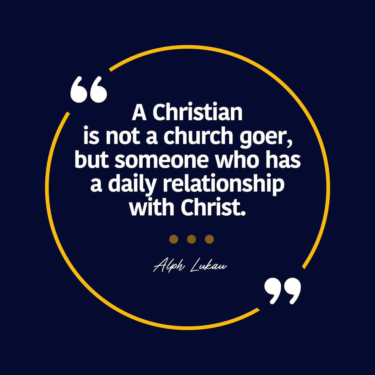 Do you have a relationship with Jesus Christ? Type Yes or No in the comments.
