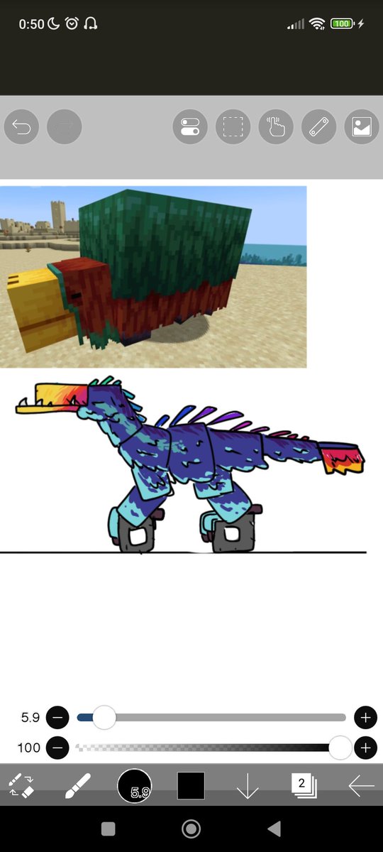 MarcosMarMall's tweet photo. Estoy inventando bichos para acompañar al sniffer
Que opinan de esta cosa? Me he basado en XLR8 y en una moto XD 
#Minecraft #minecraftsniffer #minecraftart #ScentedCreatures https://t.co/Xm0l9QPhec