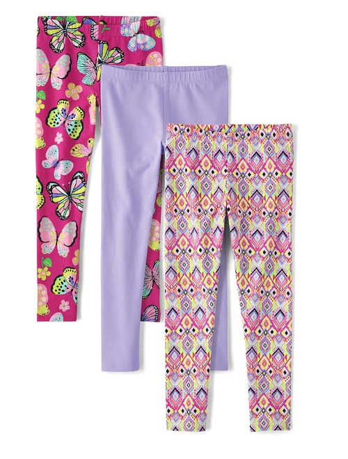 3 pack of girls leggings 70% off! amzn.to/4emb7h5