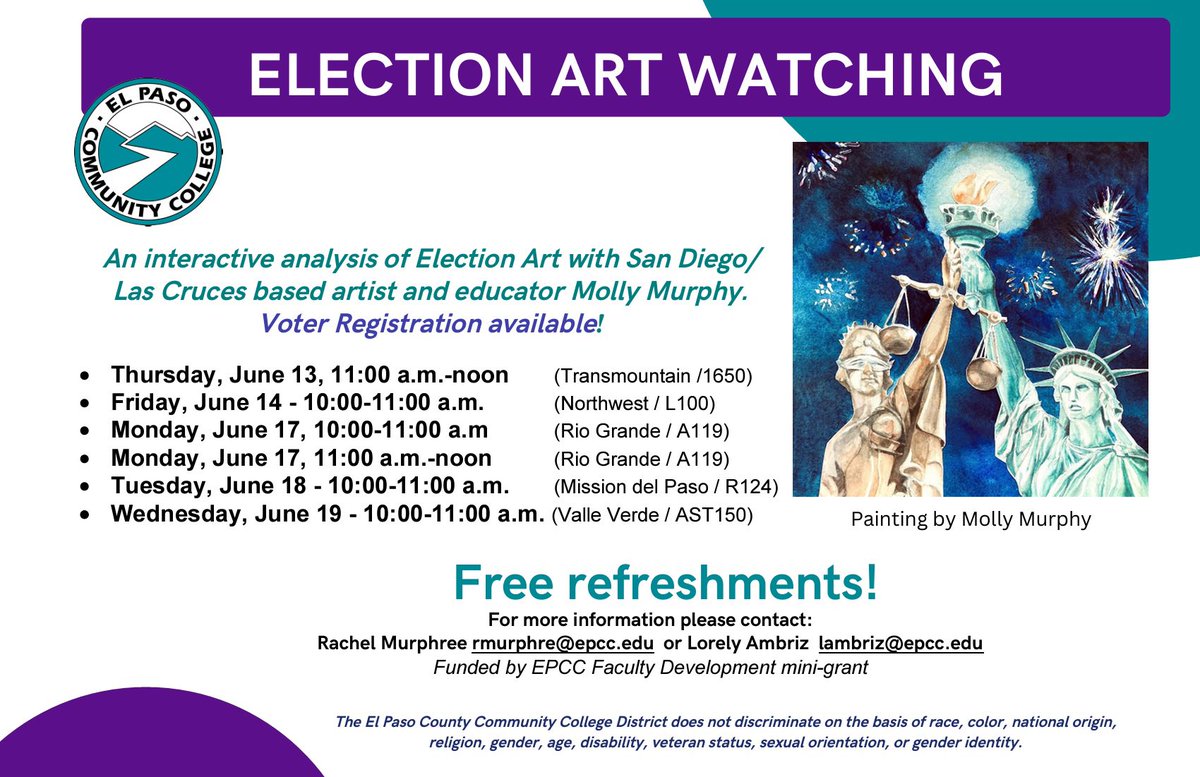 EPCC Northwest Library tweet media