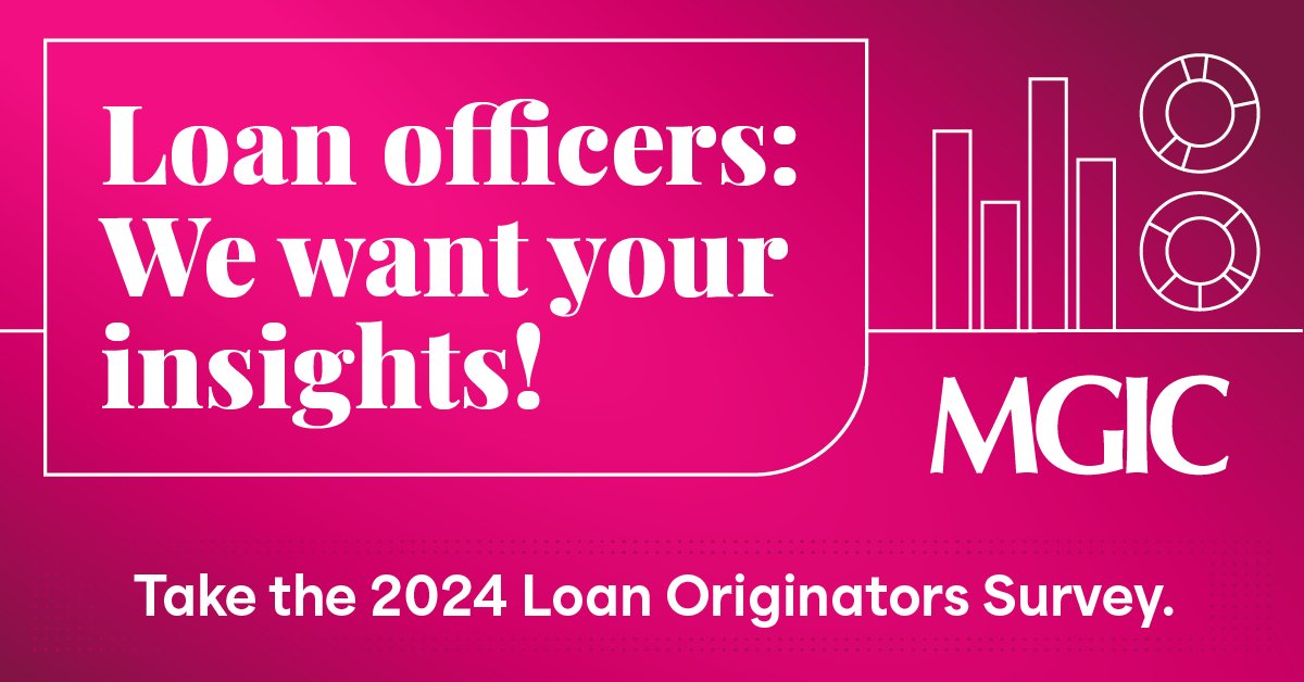 LoanOfficerHub's tweet photo. Join the conversation + make your voice heard 📣 The Loan Originators Survey 2021 is live! Get involved and share your insights on lead generation, tech usage, referrals and more. 📋💬 Just 10 minutes of your time. https://t.co/YYfegYZOwO #LoanOfficer #MortgageIndustry #WeAreMGIC https://t.co/q0RpohCA7y