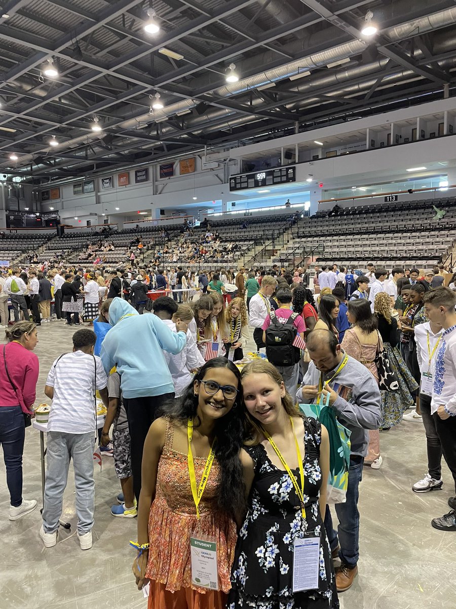 YHSSciRes's tweet photo. International Fair at @GeniusOlympiad !!  Phenomenal evening!!  Thank you for organizing this wonderful event. https://t.co/THGX22hlax