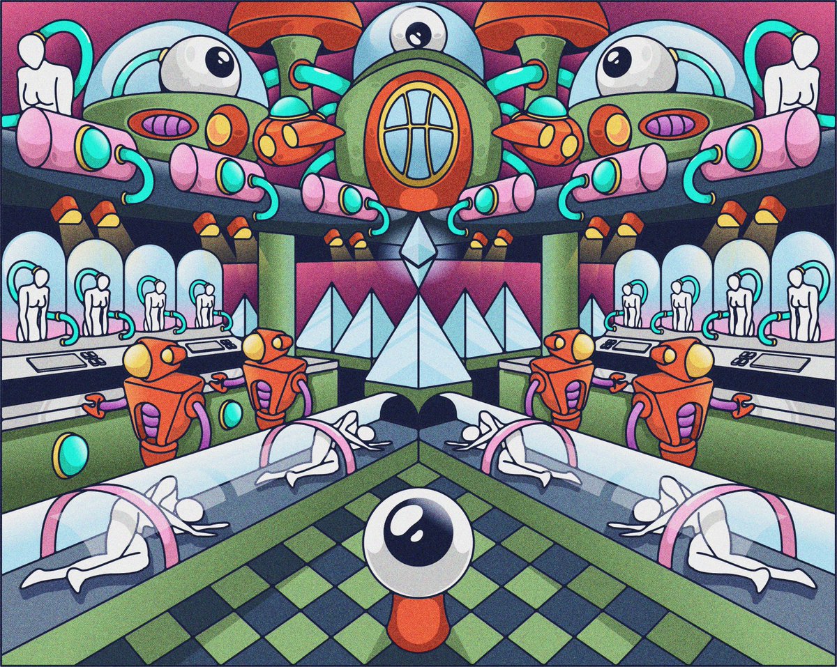 graceliners's tweet image. &quot;Resurgence Lab&quot;
0.0025 ETH | Available 35/35

&apos;In a labolatorium that takes you to a fantasy world. a laboratory that awakens the soul of a tired soul, injecting spirit fluids. Bring back the dead world. Give birth to beautiful souls who bring peace.&apos;

Link below