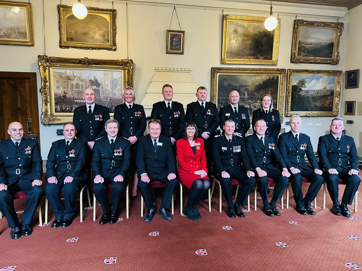 After a tragic house fire at our home in 2009 that claimed my father’s life and changed the course of our lives forever, I was finally able to thank the County Durham and #Darlington Fire and Rescue Service as I represented Mrs. Sue Snowdon, His Majesty’s Lord Lieutenant tonight.