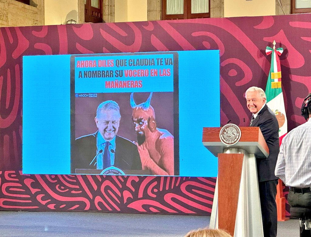 Díganme que esto sí pasó en la mañanera!! 🤣