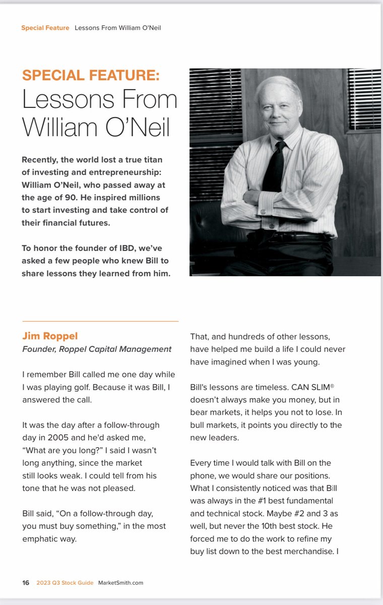 Lessons ⁦<a href="/Upticken/">James Roppel</a>⁩ learnt from William J O’Neil