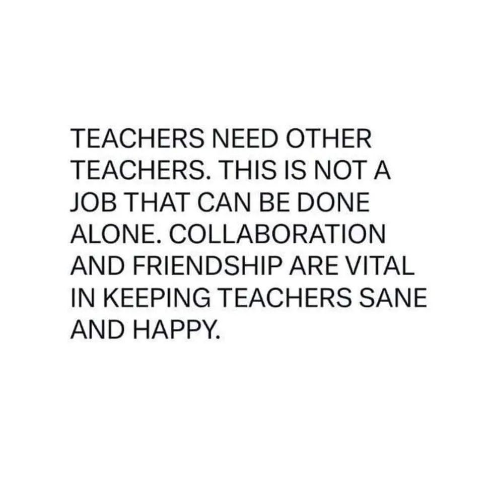 Tag a teacher buddy and let them know you care!