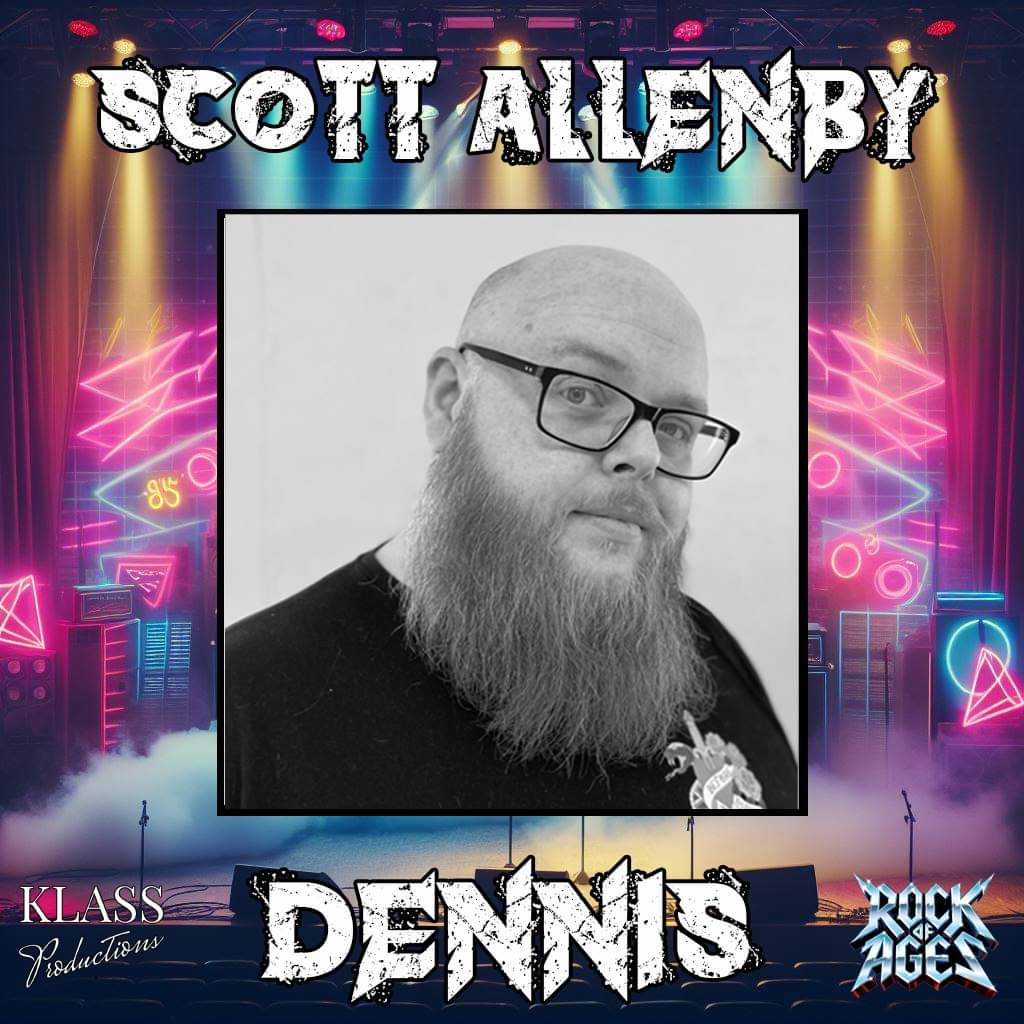 ScottAllenby1's tweet photo. Can't wait to play Dennis in Rock of Ages at the @TyneTheatreRep with Klass Productions. 
The Entire cast is Kickass! https://t.co/Cv53Q4odCQ