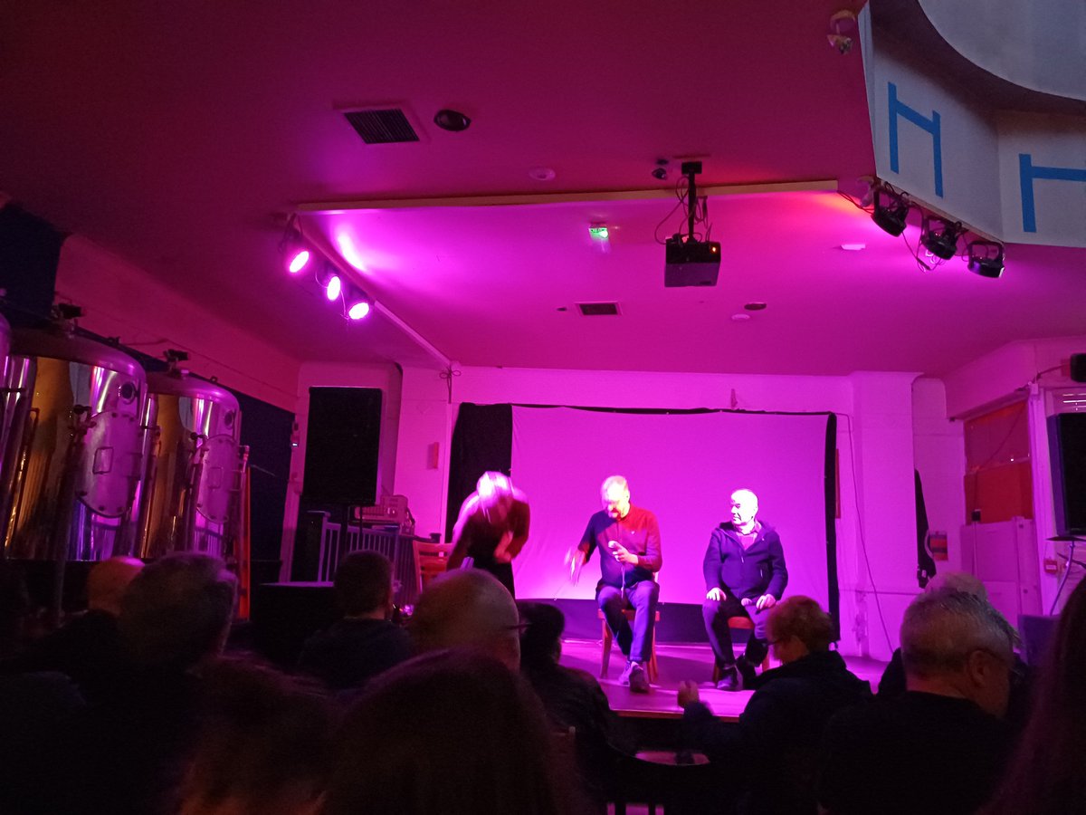 defgaze125's tweet photo. So a Pastel, a Buzzcock &amp; a Fall sit around @Monorail_Music chatting all things #buzzcocks #16again #1978 ...as I was when I saw them at the Apollo in 1978 https://t.co/kRe58CjJ9a