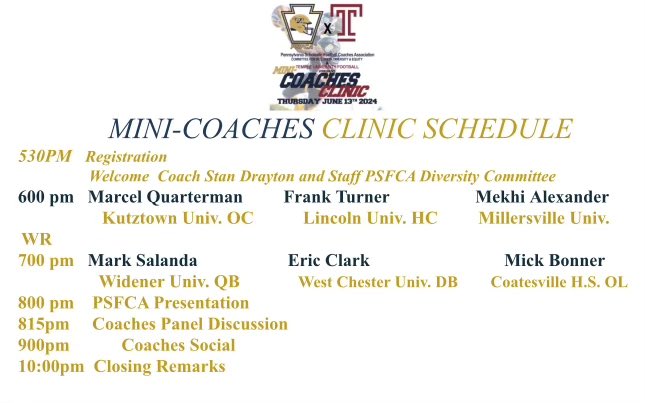 We hope to see everyone tomorrow. You park for free on the street or the at the Liacouras Garage for a small fee.