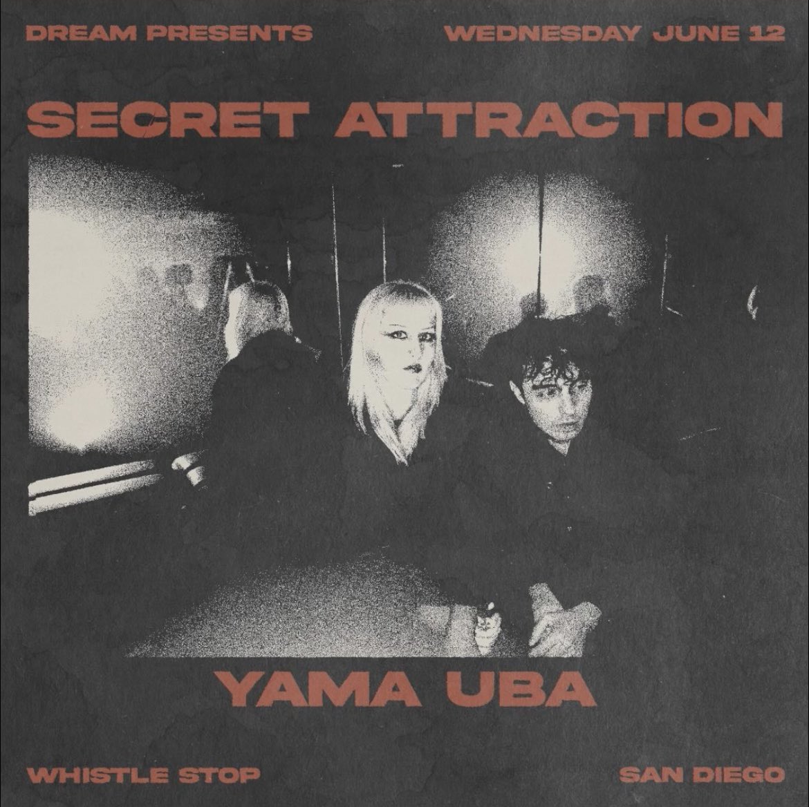 Our tour kicks off in San Diego tonight with support from @YamaUbaMusic at Whistle Stop! Tickets restlessnites.com/events/secreta…