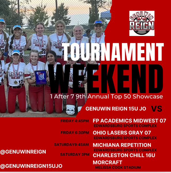 Avery Charles 2027 (@averycharles27) on Twitter photo Can’t wait to head to Indiana this weekend to face some of the best teams!
Let’s go Reign! ❤️
<a href="/reignsoftballJO/">GenuWinReign16uJO</a> <a href="/GenuWinReign/">GenuWin Reign</a> Can’t wait to head to Indiana this weekend to face some of the best teams!
Let’s go Reign! ❤️
<a href="/reignsoftballJO/">GenuWinReign16uJO</a> <a href="/GenuWinReign/">GenuWin Reign</a>